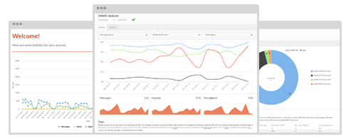 SMTPeter dashboard